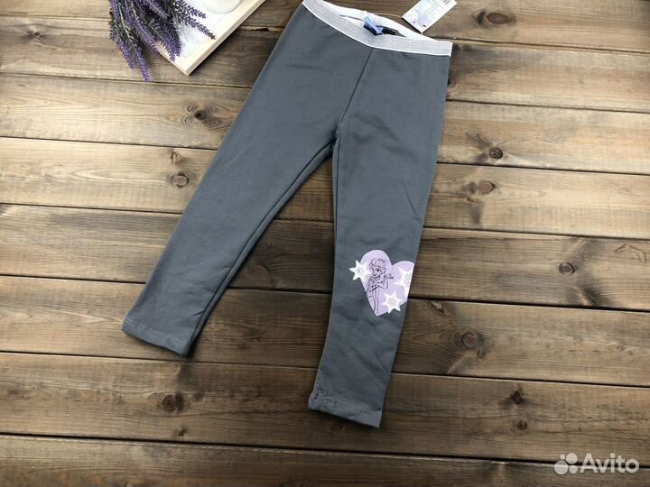 Утепленные лосины для девочки новые Германия