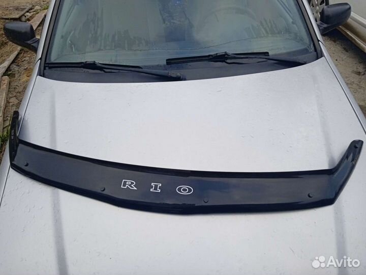 Спойлер на kia rio 4