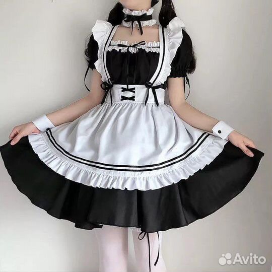 Костюм горничной косплей аниме