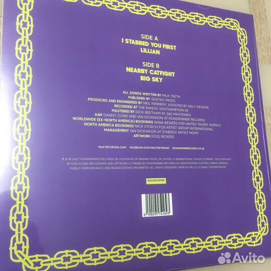 Milk teeth SS - Go away панк рок Запечатана