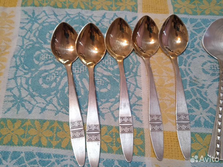 Ложки серебряные