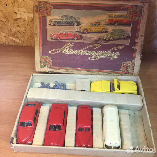 Автоконструктор СССР редкость раритет игрушка СССР