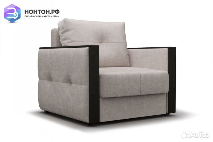 Кресло еврокнижка Инсайд бежевое