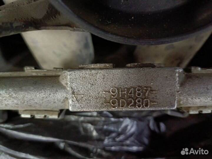 Коллектор в сборе на Мазду трибьют