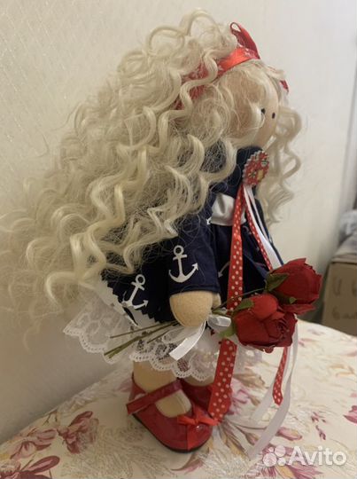 Интерьерная кукла ручной работы