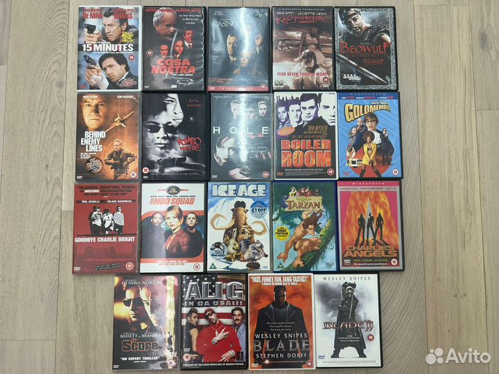 Лицензионные DVD фильмы на английском