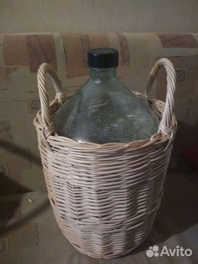 Корзина плетеная
