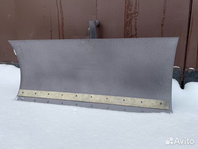 Лопата отвал для мотоблока с с обрезиненным ножом