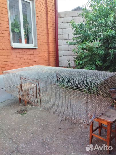 Клетки оцинкованные
