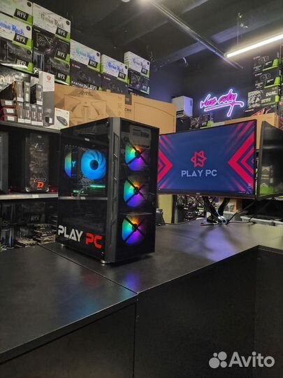 Игровой пк i3 12100f RTX 2060 Super 8gb