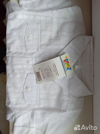 Рубашка детская р.110-116