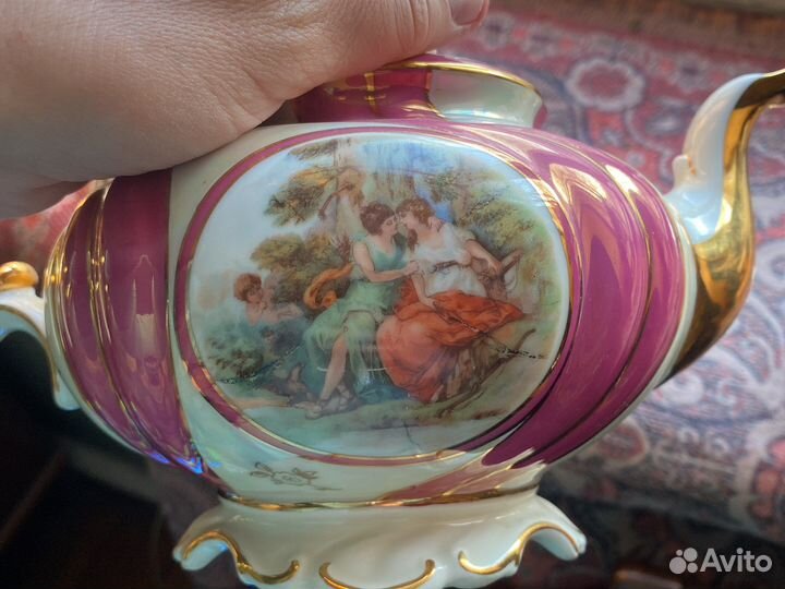 Чайник заварочный Мадонна « розовые ленты»