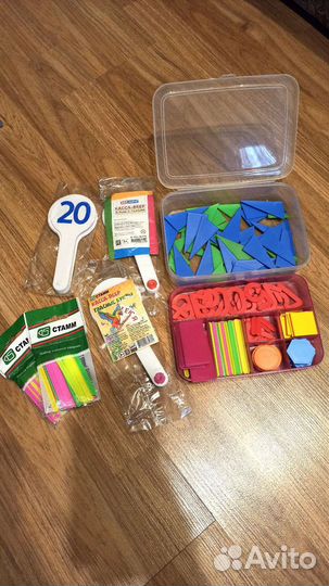 Касса букв и слогов. Веер. Обучающее пособие