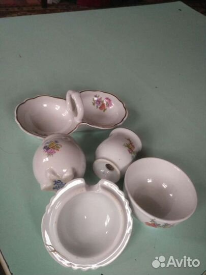 Набор для специй, тарелка, селедочница СССР