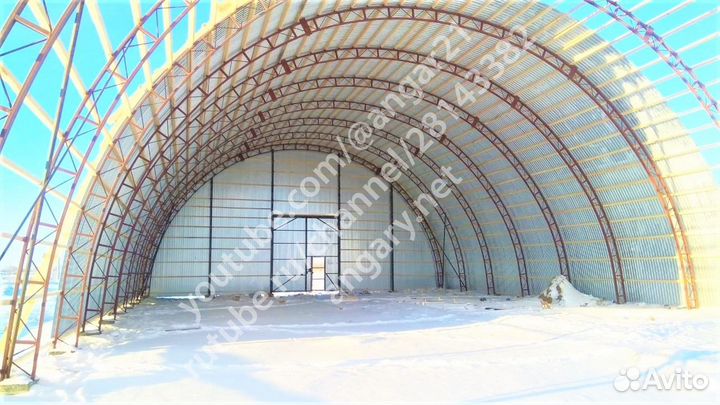 Ангар под ключ 210 м2
