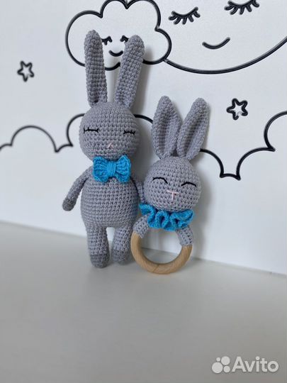 Вязанные игрушки ручной работы