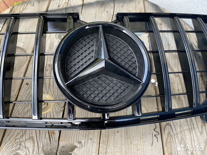 Решетка радиатора Mercedes GL164 до рестайлинг