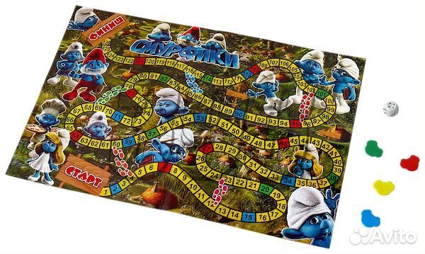 Настольная игра Смурфики (33386)