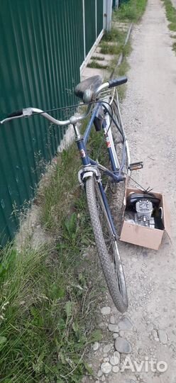 Велосипед Урал с мотором Д80