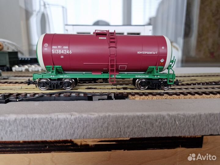 Вагон - цистерна типоразмер Н0 1:87 Евротрейн