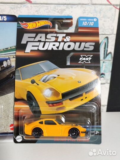 Hot Wheels Fast and Furious Форсаж