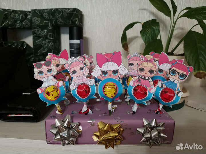 Чупа чупс открытка