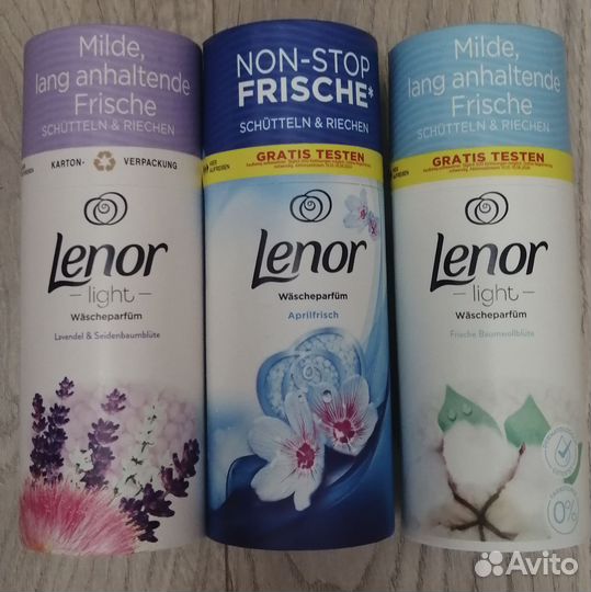 Парфюм для белья lenor