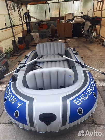 Лодка надувная intex Excursion 4 новая