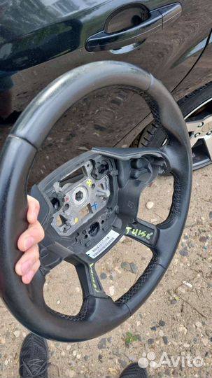 Руль ford focus 3 кожа