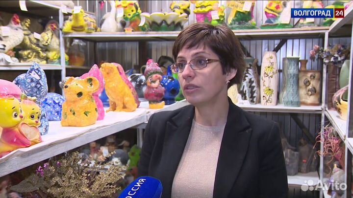 Гипсовые кашпо, фигурки, копилки, статуэтки оптом