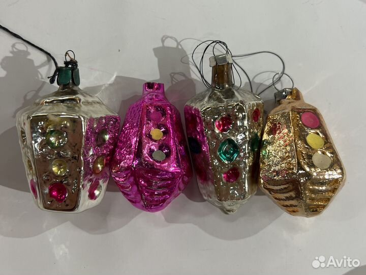 Елочные игрушки СССР