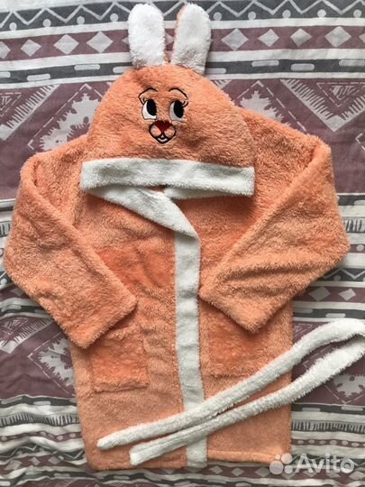 Халат детский для девочки 122 128 134