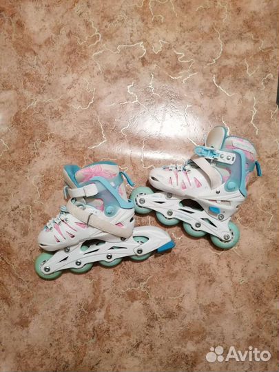 Роликовые коньки детские раздвижные