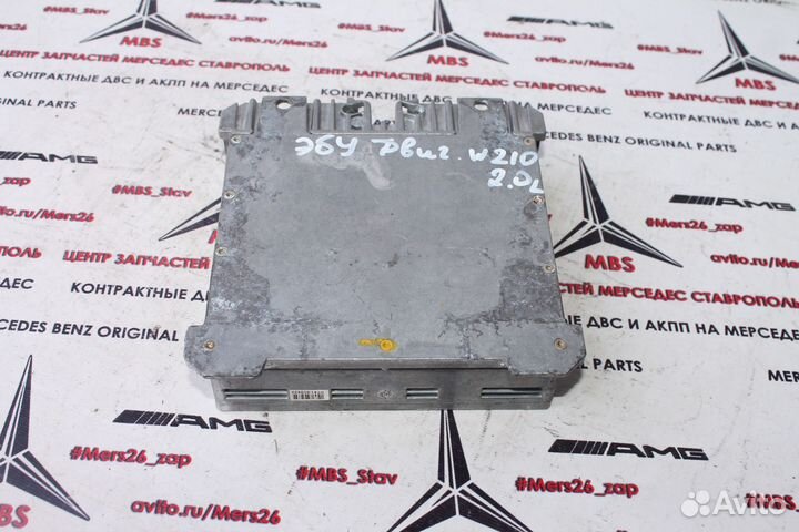 Блок двигателя w210 2.0 M111 мерседес