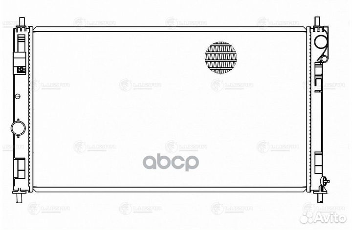 Радиатор охл. для а/м Dodge Caliber (06) LRC03