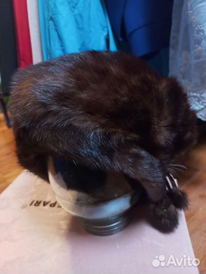 Берет норковый