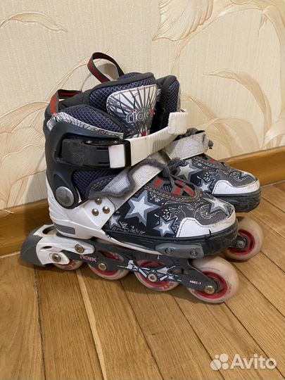 Роликовые коньки размер 30-33