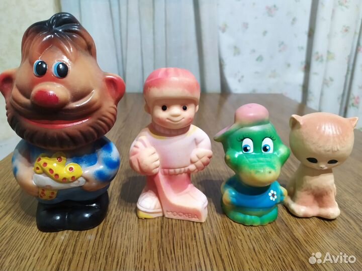 Игрушки резиновые СССР.Собачки