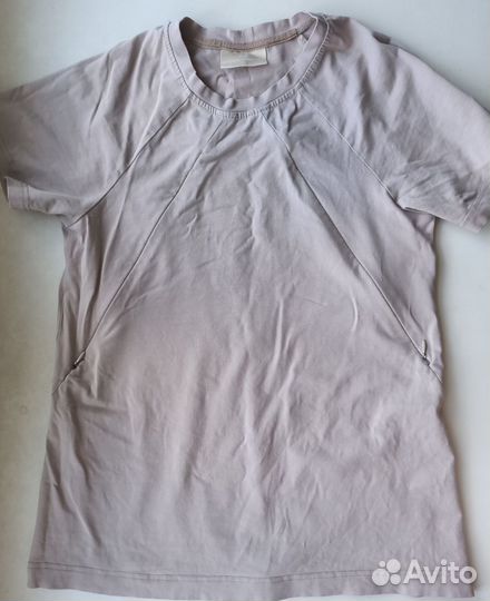 Футболка женская для кормящих беременных 44 размер