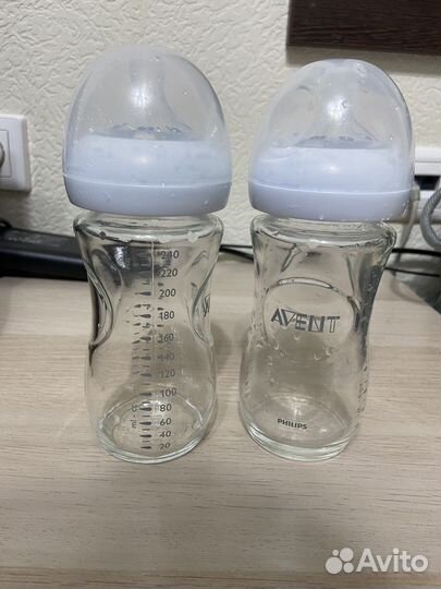 Бутылочки avent стекло