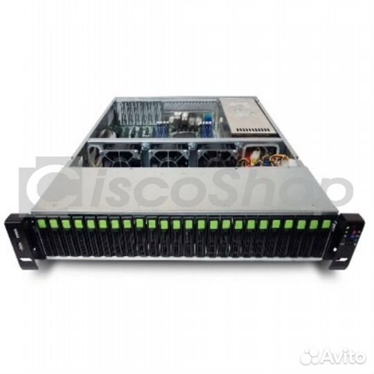 Серверная платформа Rikor 2U RP6224-AB25-800HS, до