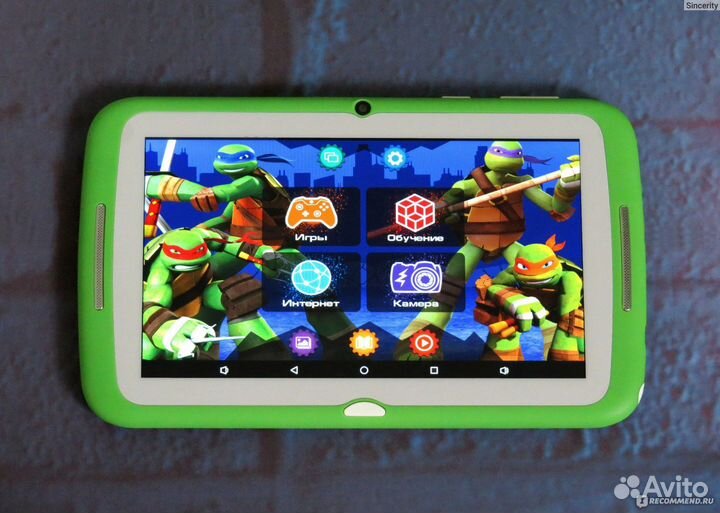 Планшет детский TurboKids Черепашки-ниндзя