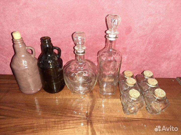 Заготовка для творчества бутылки и разное