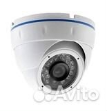 Купольная камера видеонаблюдения IP для улицы