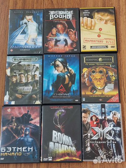 DVD фильмы. Фантастика и фэнтези. Ужастики