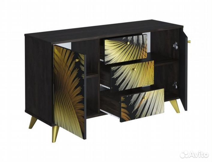 Комод км-003 Камень/golden forest