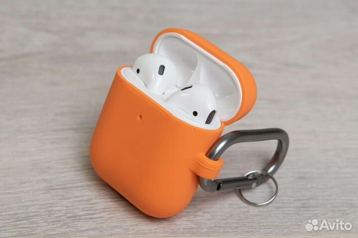 Беспроводные bluetooth наушники Airpods 2