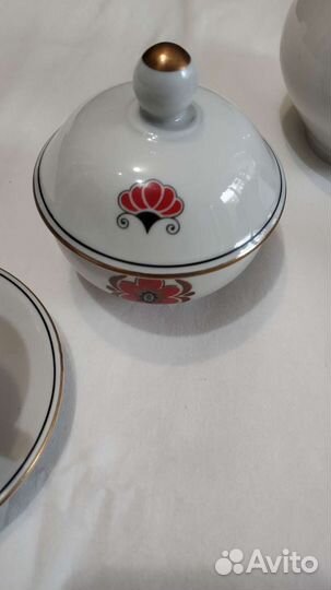 Кофейный сервиз ГДР freiberger porzellan