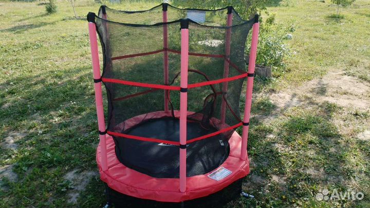 Батут Actiwell 140 с защитной сеткой