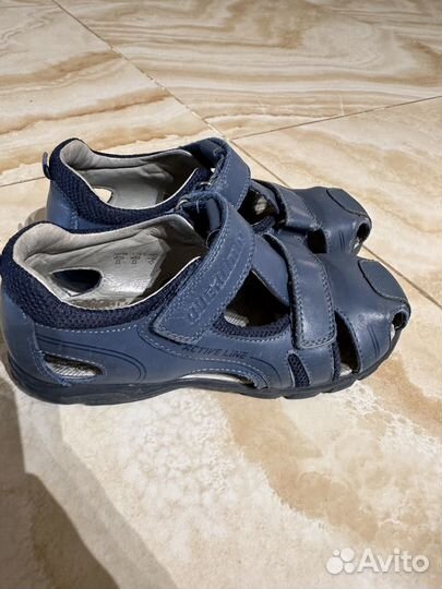 Б/у босоножки для мальчика, кожа, 34 размер
